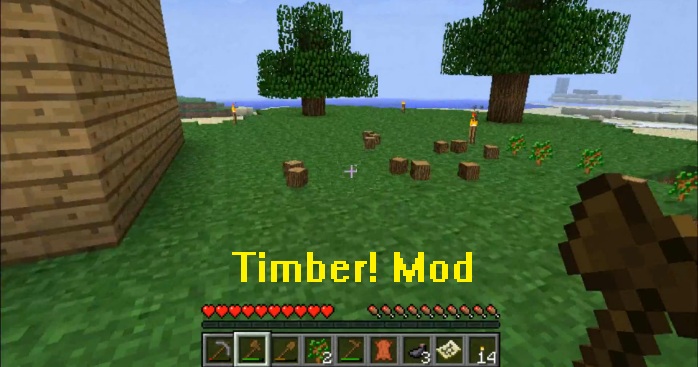 Timber Mod for Minecraft