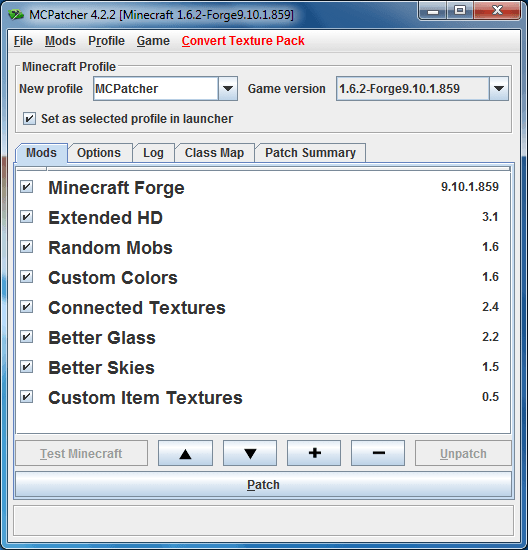 Minecraft Texture Pack Fix