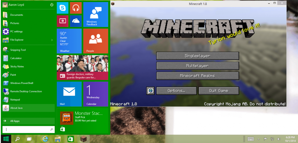 Windows 9 Beta Edition