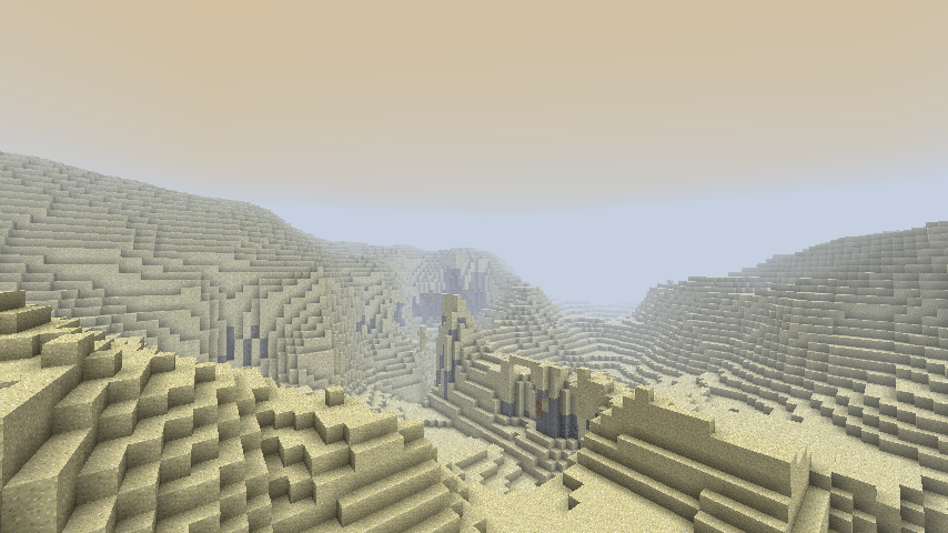 Dunes Minecraft dunes