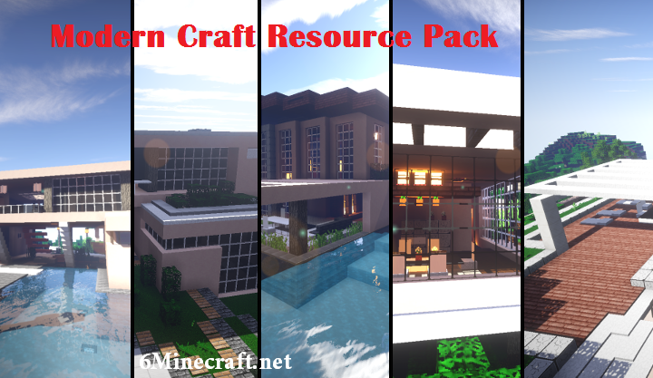Modern Craft Resource Pack 1.13.1/1.13/1.12.2/1.11.2/1.10 