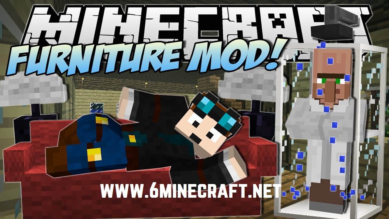 Furniture Mod 1.13.2/1.13.1/1.12.2/1.11.2/1.10.2 - 6Minecraft