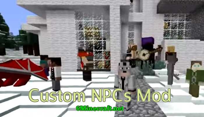 скачать custom npc 1.10 2 бесплатно