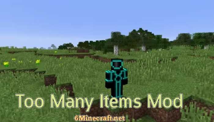 TooManyItems - скачать мод для Minecraft 1.8, 1.7.10.